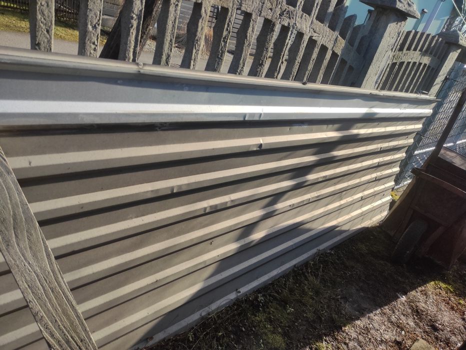 Blacha trapezowa z demontażu REZERWACJA do 17.03