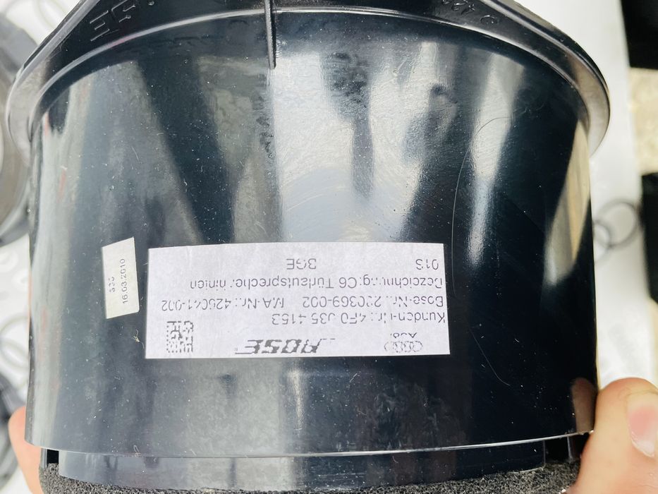 Колонки Динаміки Bose Босе Передні Задні Audi Q7 4L Розборка Ауді Шрот