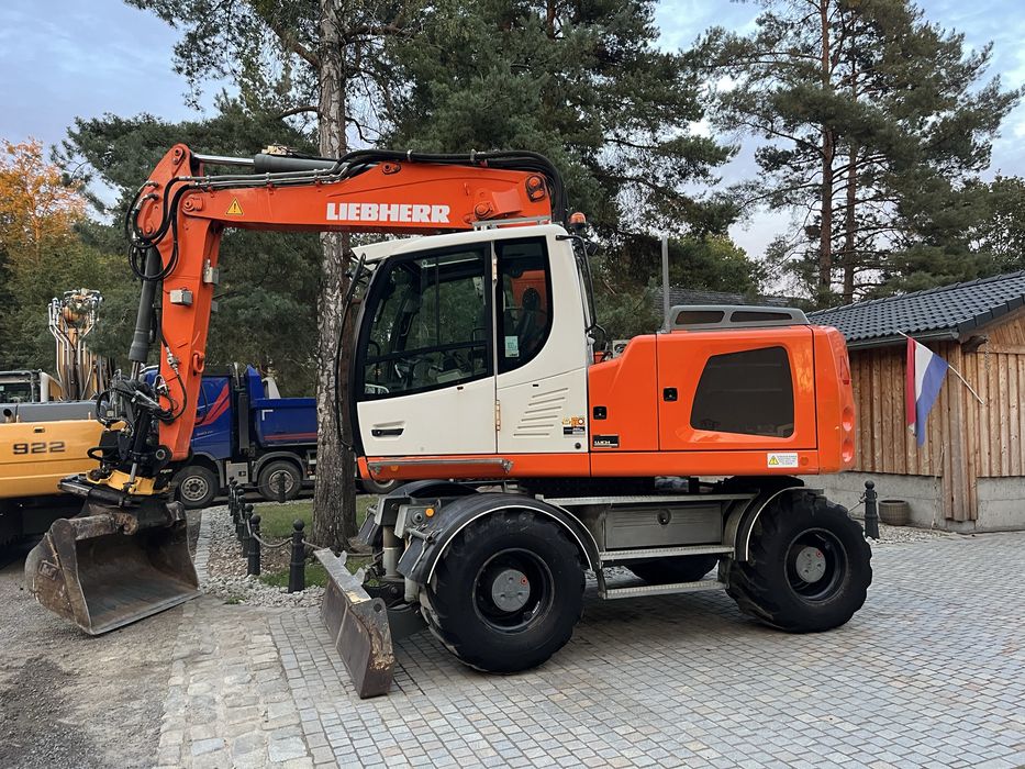 liebherr 916 koparka kolowa rototilt+szczypce z holandii