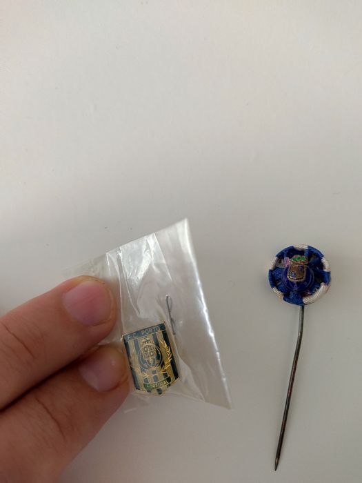 Roseta 25 anos de sócio e Pin de coleção do Futebol Clube do Porto