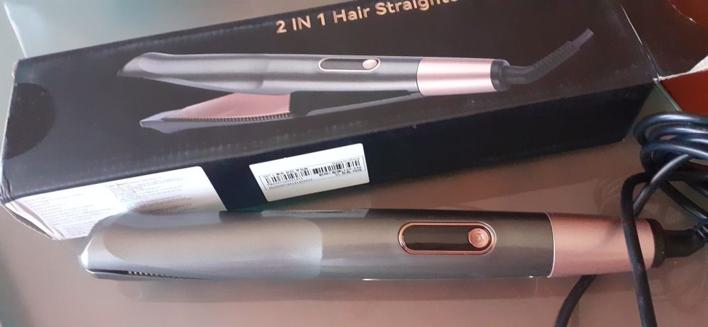 Modelador de cabelo/ prancha 2 em 1