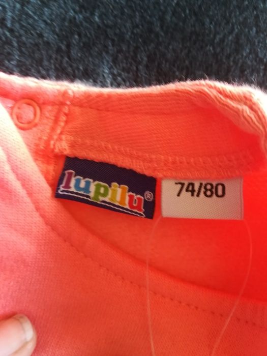 Vestido de criança NOVO cardado