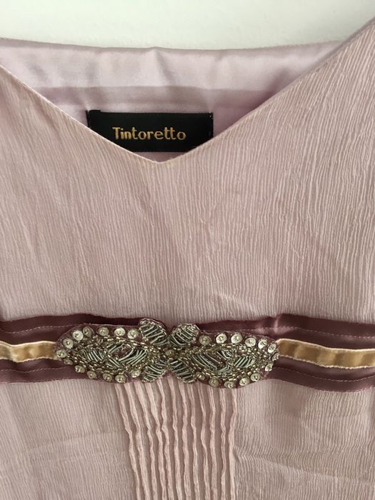 Conjunto vestido cerimonia Tintoretto T.38