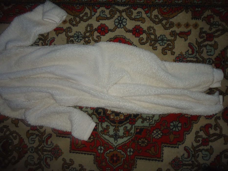 костюм на утреник Зайка беленький