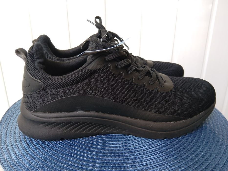 Чоловічі чорні кросівки Sprandi, р45, 28,5см, текстиль, весна-літо