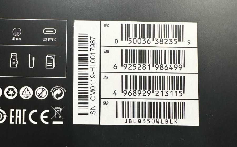 Słuchawki gamingowe JBL QUANTUM 350 Wireless - NOWE!