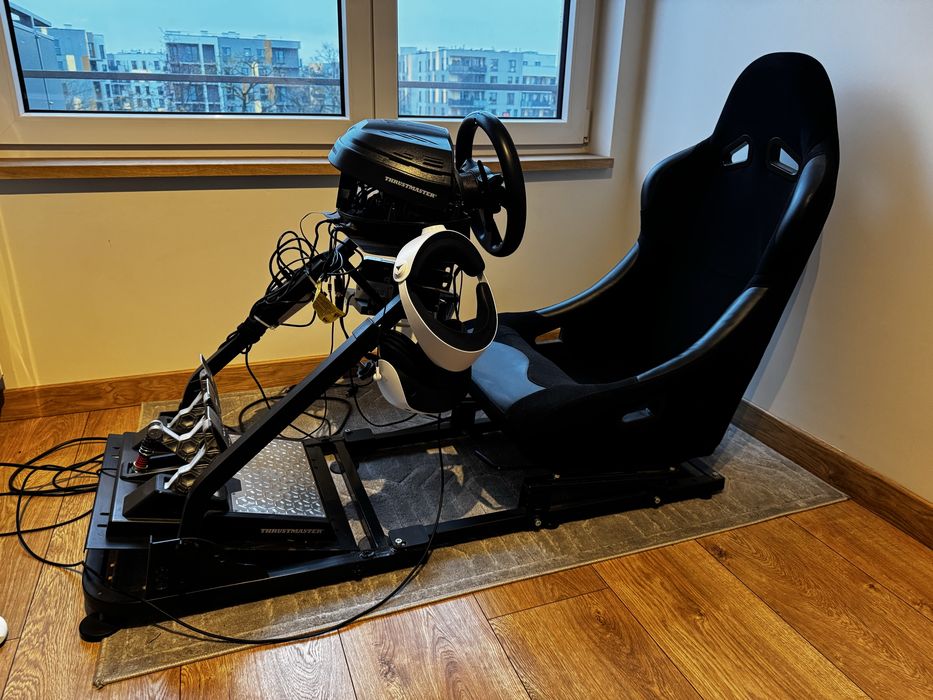 Rig z kierownicą Thrustmaster T300RS, TLCM, TH8A + TSS