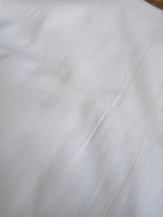 Ткань белая натуральная