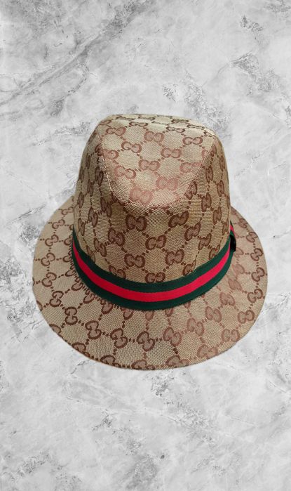 Панама Gucci GG monogram M унісекс чоловіча панама монограмна жіноча панамка кепка картуз