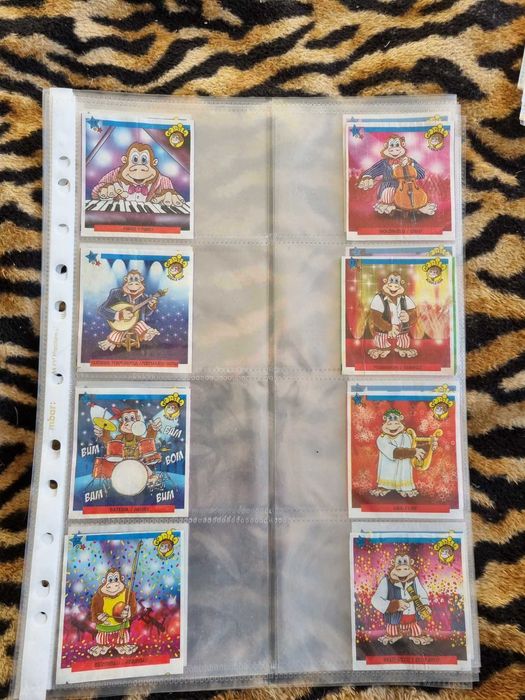 Cromos Gorila antigos