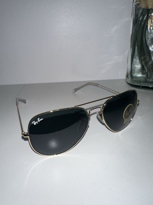 Óculos RayBan Dourados