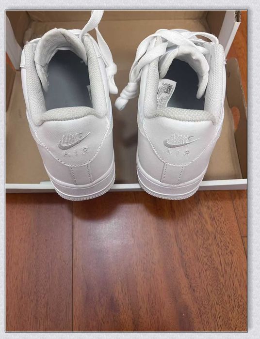 NIKE white sneakers, size 39