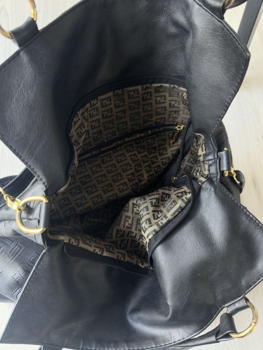 Torebka torba fendi czarna duza