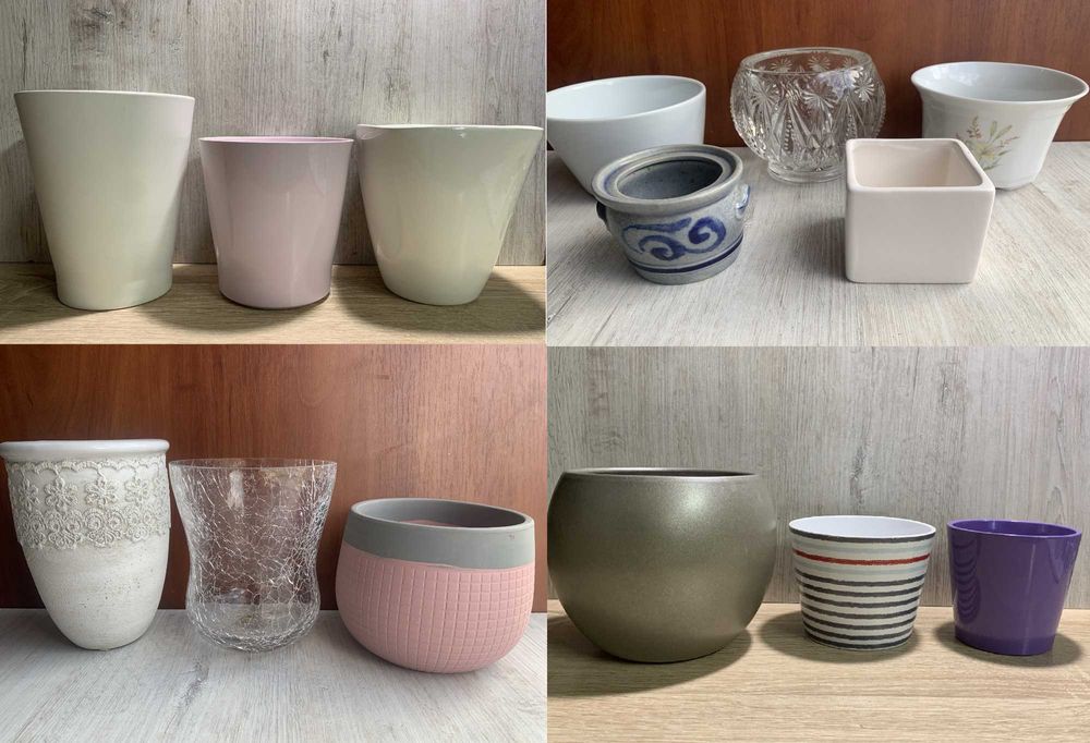 Цветочный горшок вазон горщик для квітів керамика