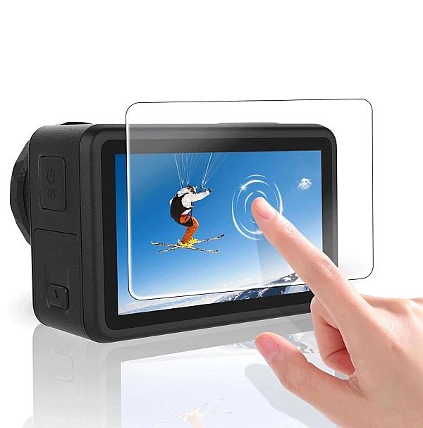 Szkło hartowane Tech-Protect Glass Fit+ 2-pack na DJI Osmo Action 5 Pr