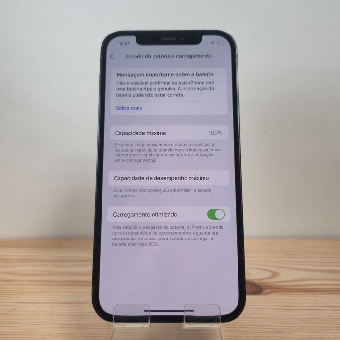 iPhone 12 Preto 64GB + 100% Bateria com Garantia