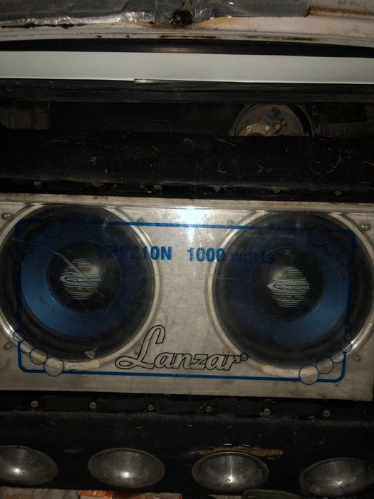 Продам сабвуфер комплект lanzar