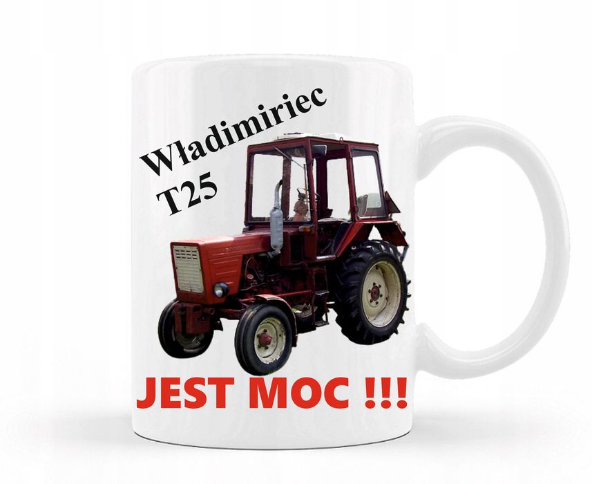 Kubek Rolnika Władimiriec T25 Jest Moc Prezent