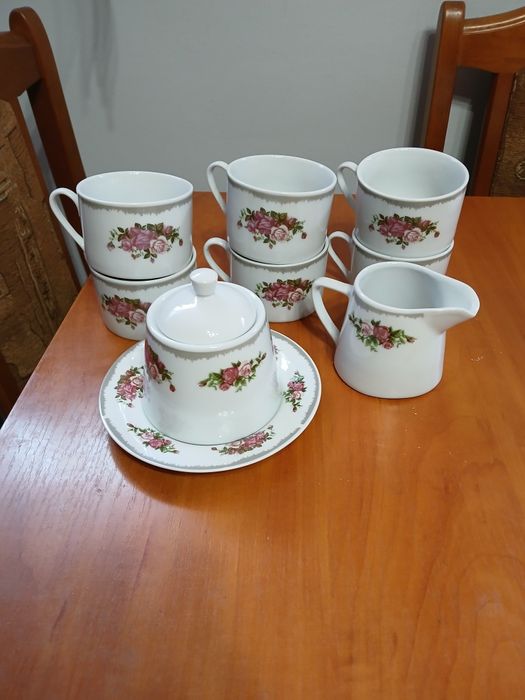 Porcelanowy zestaw do kawy