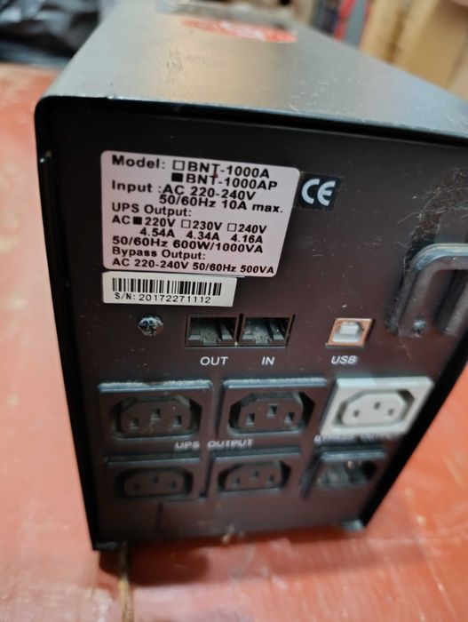 Безперебійник Powercom BNT-1000AP, UPS, ДБЖ