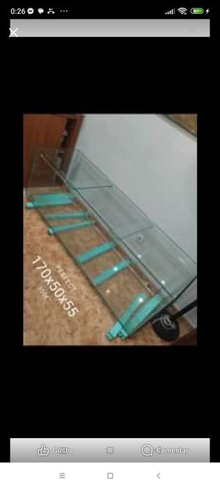 Fabrico, revendo aquarios e restauro tambem