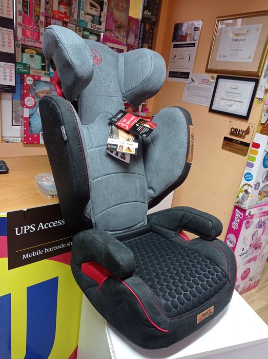 Nowy fotelik samochodowy 15-36 kg Sklep dziecięcy NW