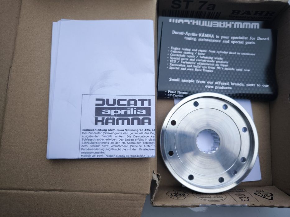Kamna lekkie koło Ducati S4R tunning