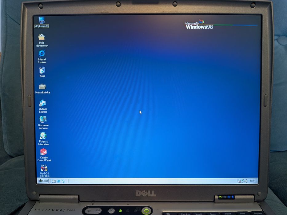 Dell Latitude D600  | Fizyczny COM & LPT | Win XP/98 | Do Retro i Serwisu