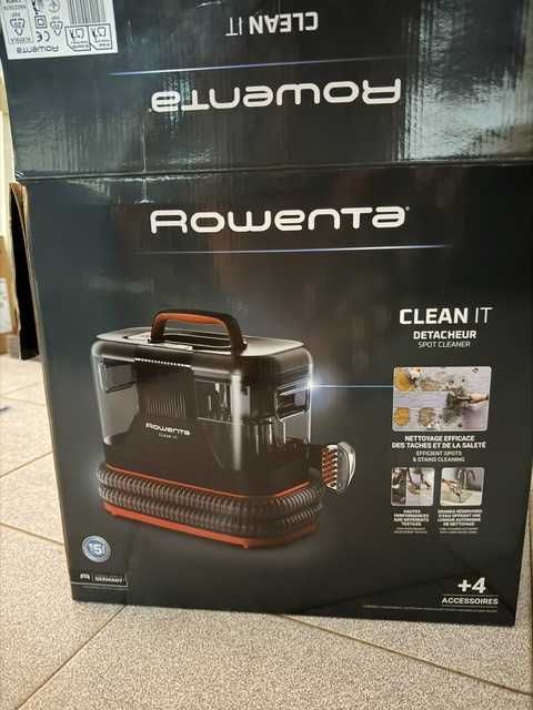 Rowenta Clean It – Máquina de Limpeza de Tapetes, Sofás e Estofos