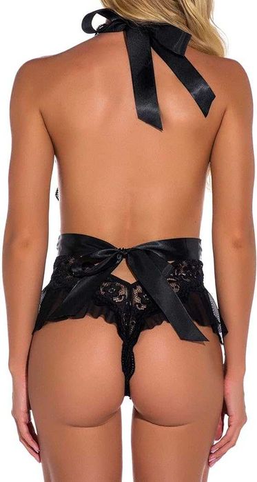 Nowa bielizna jednoczęściowa / koronkowa / body / czarna "S" !2299!