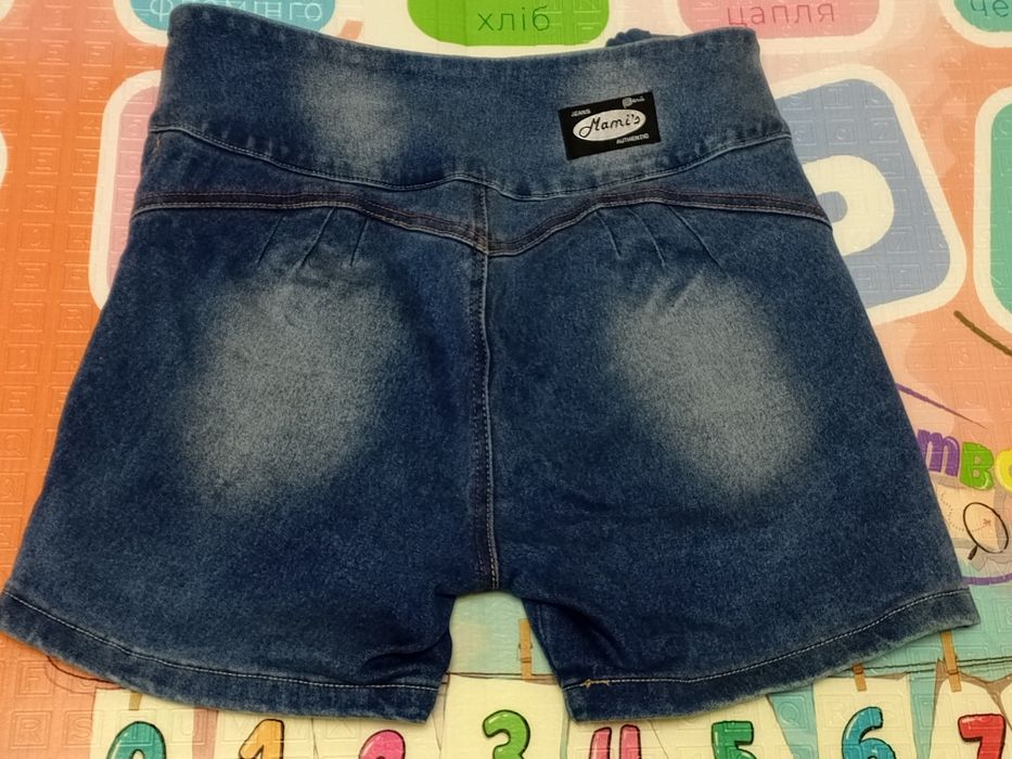 Шорти джинсові для вагітних М ОС 41-44, одяг для вагітних