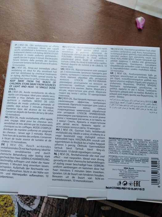 Супер восстановление(ампулы) для волос