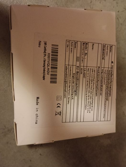 Ładowarka do iphone