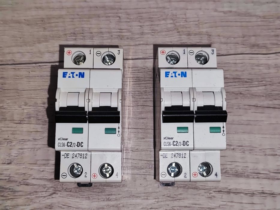 Wyłącznik nadprądowy Eaton CLS6-C2/2-DC