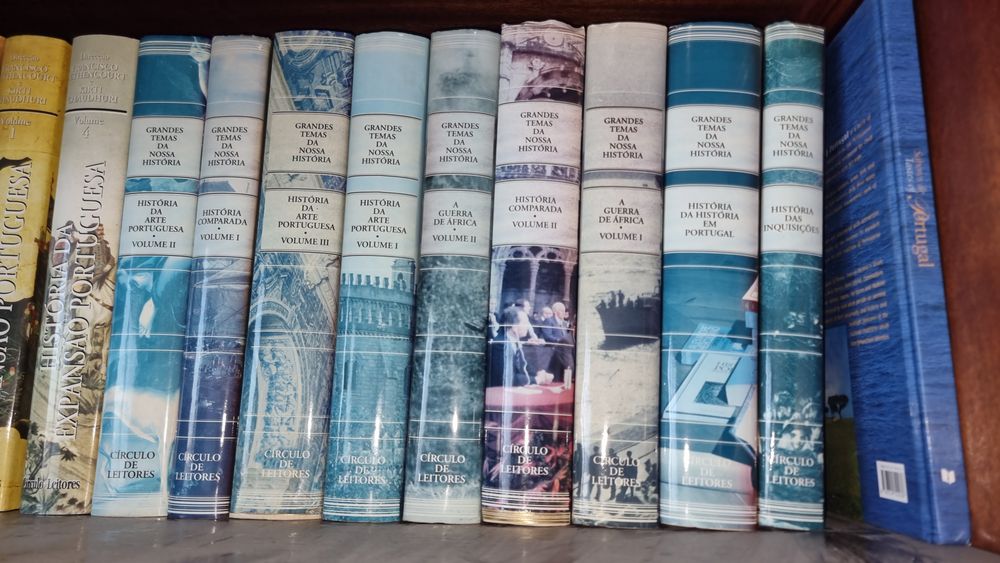 Coleção "Grandes Temas da Nossa História"  Círculo de Leitores