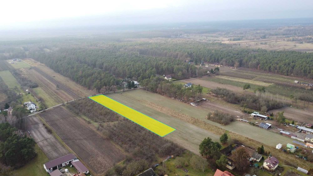 Grunt pod zabudowę, 4009 m² Dąbrówka, 4,5 km od Kazimierza Dolnego