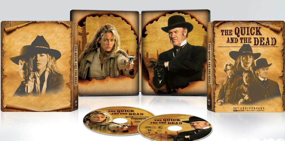 Quick and Dead Szybcy i Martwi 30th Anniv. 4K + BluRay STEELBOOK w.ENG