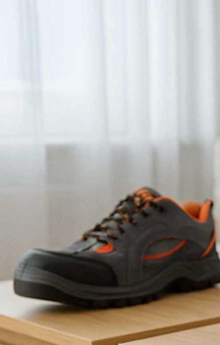 захисне робоче взуття зі сталевим носком антиковзне та стійке до масел