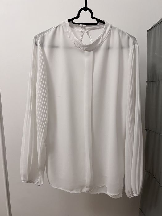 Biała damska koszula bluzka M