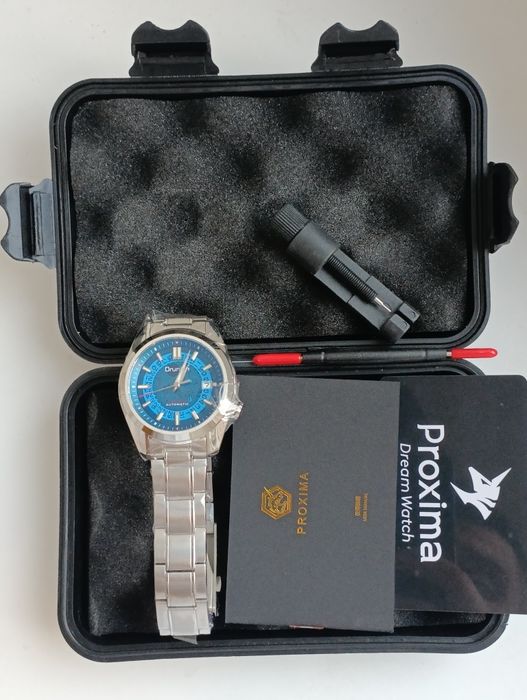 Чоловічий механічний годинник/часы Proxima Omnion OM16 20ATM NH35