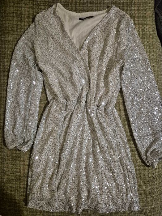 Сукня жіноча з паєтками XL