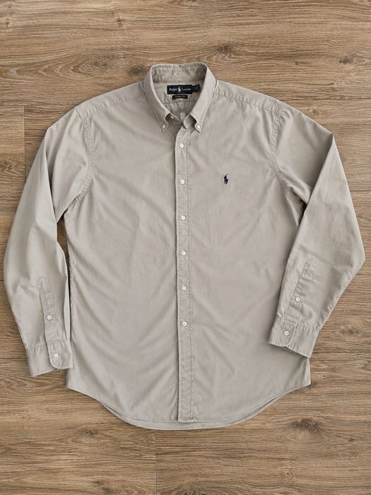 Ralph Lauren męska koszula L, beżowa