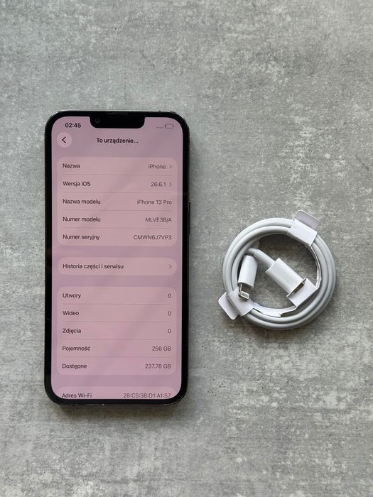 Apple iPhone 13 Pro 256gb Bateria 100%
