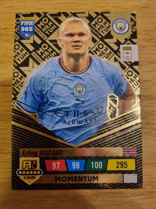 Erling Haaland fifa365 MOMENTUM karta kolekcjonerska