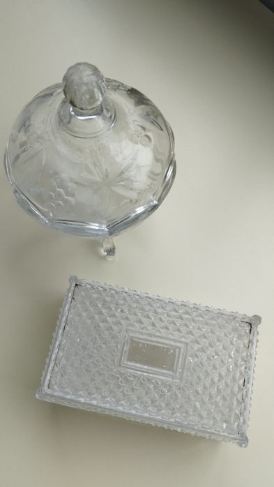 Conjunto de 3 caixas lindas com tampa, ideais para porta jóias. Todas
