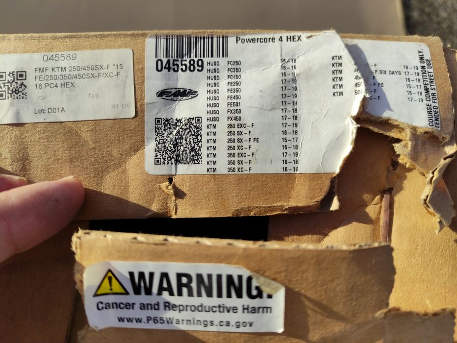 Escape FMF Powercore 4 HEX KTM/HUSK 4T