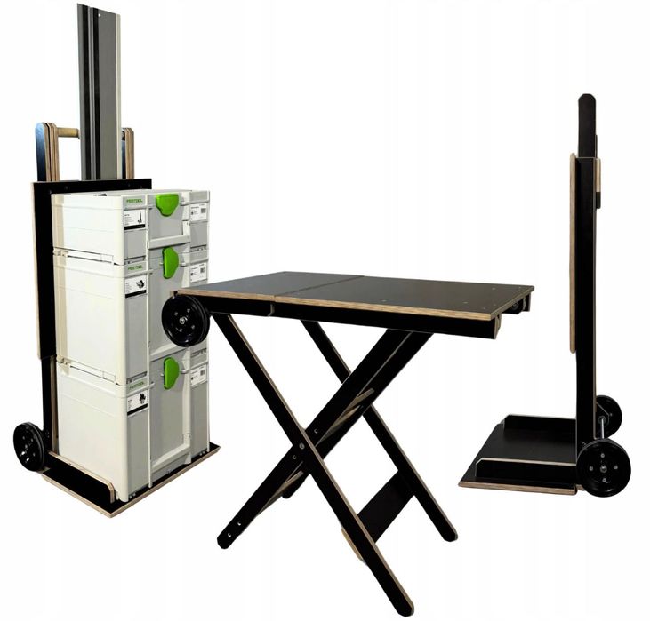 Stół warsztatowy składany roboczy wózek wielofunkcyjny 90x50x80do250kg