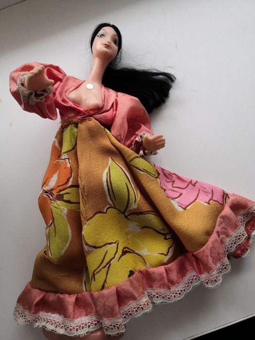 Кукла "Цыганка" 33см 1978год СССР