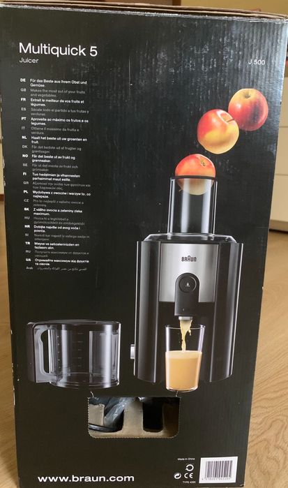 Соковыжималка Braun J500