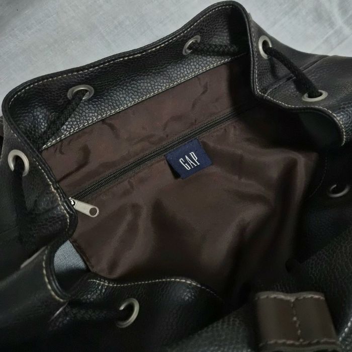 Рюкзак Gap під вінтаж, кежуал 50-70х років шкірзам.